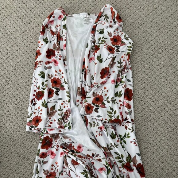 Floral Maternity Robe - Picture 1 of 2